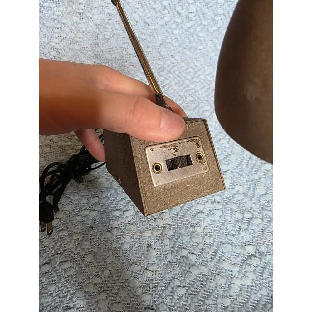 Vintage TENSOR Articulating Mini DESK LAMP‎ 1960s New York USA B3